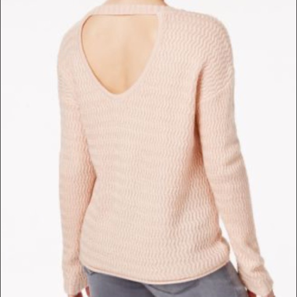 Pink sweater
